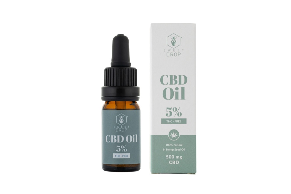 Sweet Drop 5% CBD aliejus 500 mg, 10 ml