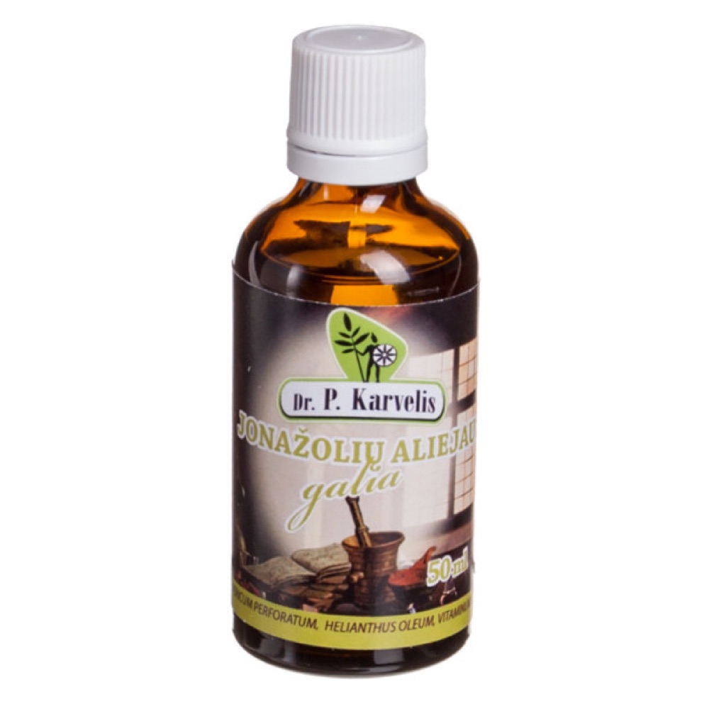 Aliejus Kūnui Jonažolių Aliejaus Galia, 50 ml