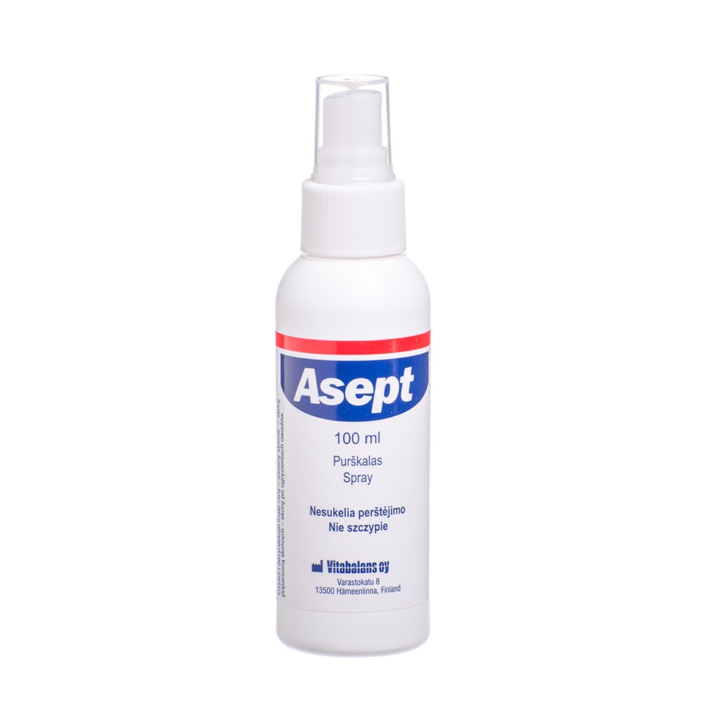 Asept Dezinfekcinis Purškalas 100-250 ml