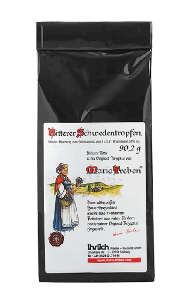 Maria Treben Žolelių Mišinys Bitterer Schwedentropfen 90.2 g