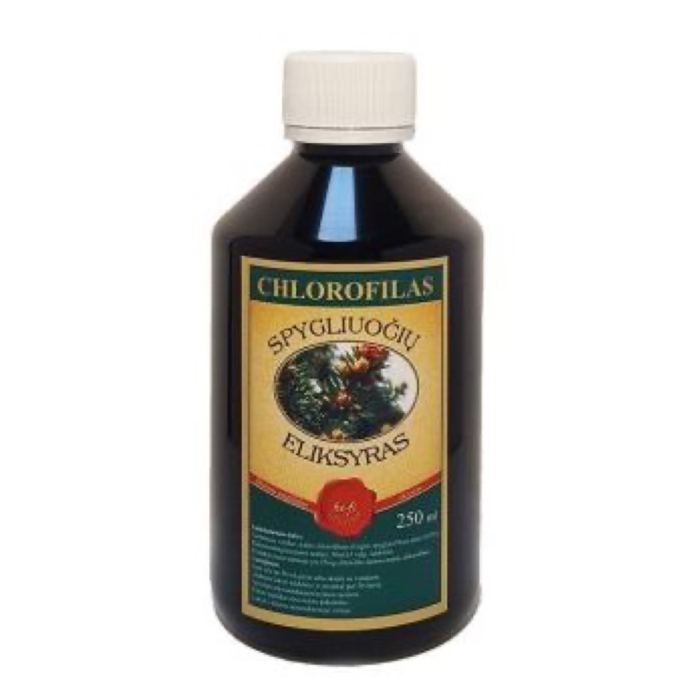 Chlorofilas – Spygliuočių Eleksyras, 250 ml